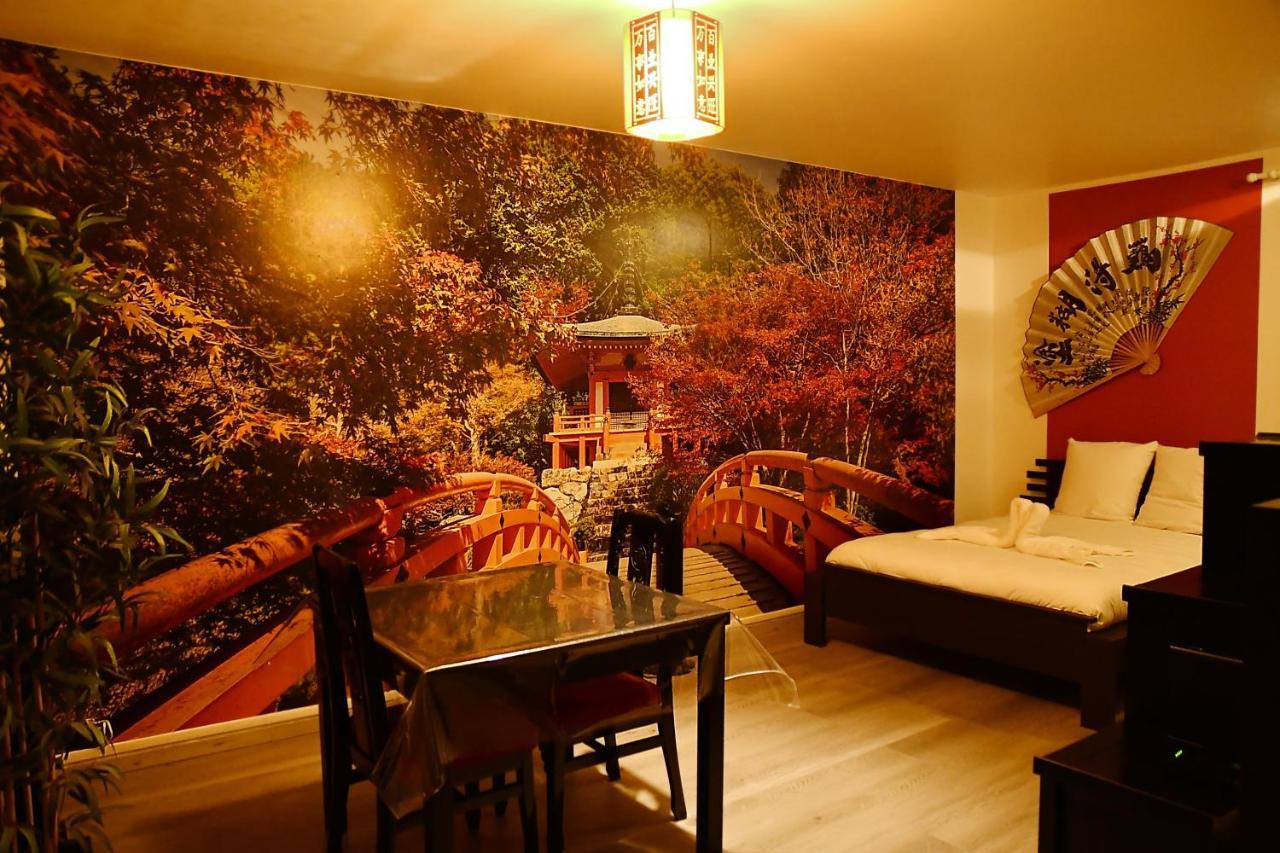 F1 Entier Cosy Style Asiatique Montgeron, Proche Paris ภายนอก รูปภาพ