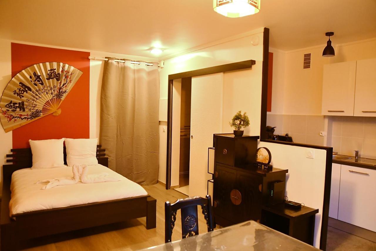 F1 Entier Cosy Style Asiatique Montgeron, Proche Paris ภายนอก รูปภาพ